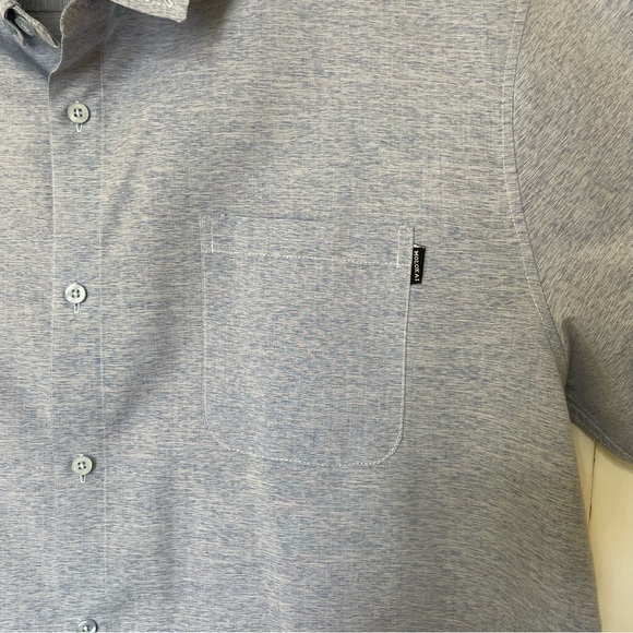 Molokai Surf Club Men’s Size 2X gray button down short sleeve shirt - Picture 3 of 9